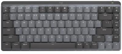 Logitech MX Master Mechanical Mini Wireless TKL Keyboard - Graphite (Tactile)