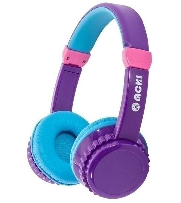 Moki Play Safe Headphone Pu/Aq