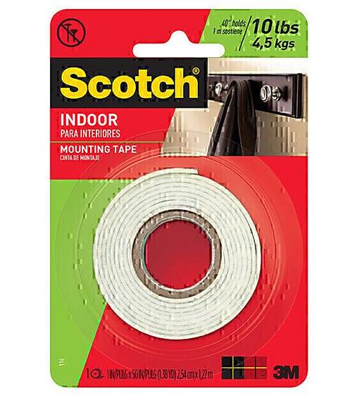 SCT Mount Tape 114 Indoor Bx6