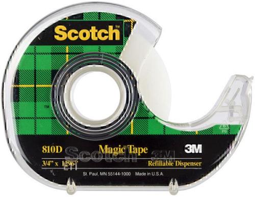 Sct Tape 810 Disp 19mmX33M Bx6