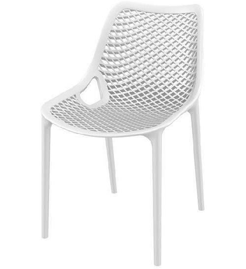 Aro Indoor / Outdoor Dining Chair - White by Interior Secrets - AfterPay Available