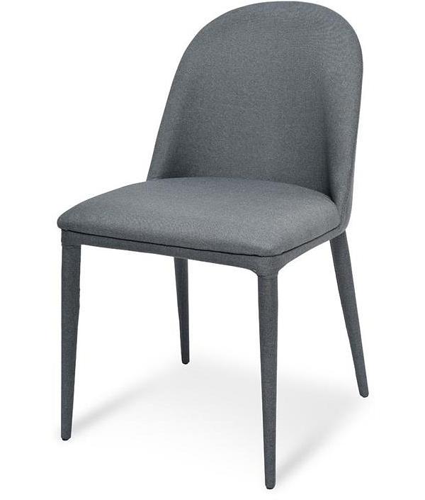 Carter Fabric Dining Chair - Gunmetal Grey - Last One by Interior Secrets - AfterPay Available