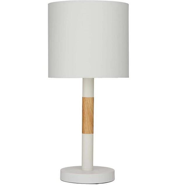 Ex display - Abby Table Lamp White by Interior Secrets - AfterPay Available