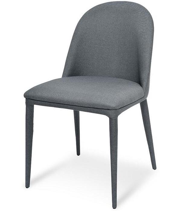 Ex Display - Carter Fabric Dining Chair - Gunmetal Grey by Interior Secrets - AfterPay Available