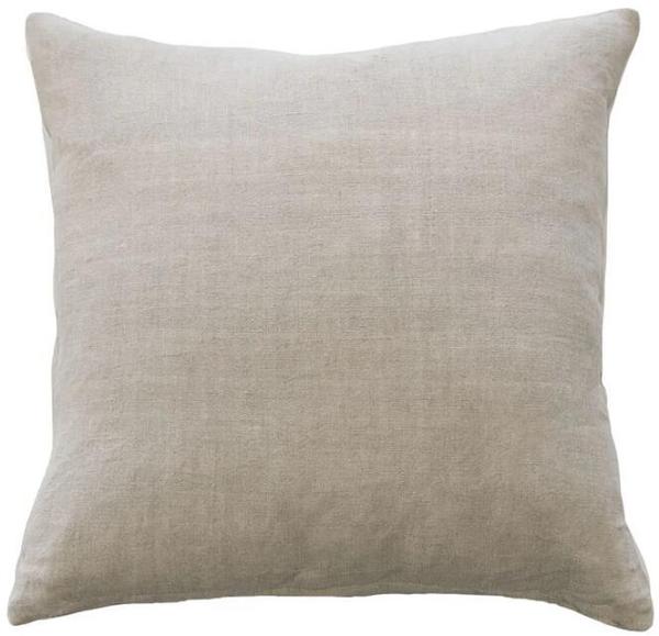 Ex Display - Mulberi Indira Linen Cushion with Feather Inserts - Natural by Interior Secrets - AfterPay Available