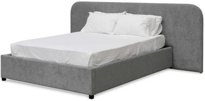 Greta Queen Bed Frame - Flint Grey by Interior Secrets - AfterPay Available