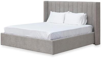 Hillsdale Wide Base Queen Bed Frame - Oyster Beige by Interior Secrets - AfterPay Available