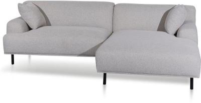 Jasleen Right Chaise Sofa - Sterling Sand by Interior Secrets - AfterPay Available