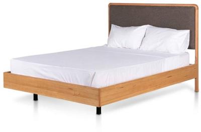 Margo Queen Bed Frame - Messmate - Last One by Interior Secrets - AfterPay Available