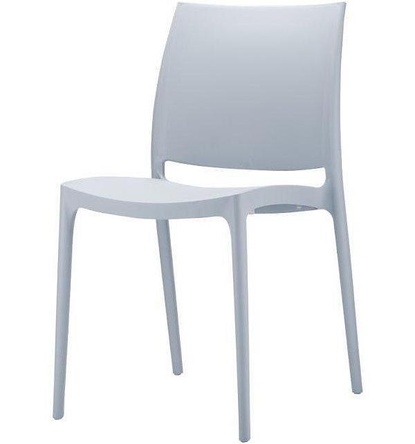 Mode Indoor / Outdoor Dining Chair - Silver Grey by Interior Secrets - AfterPay Available