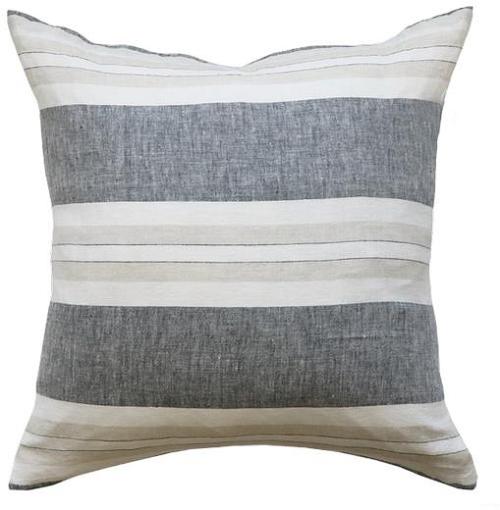 Mulberi Coastal Barnstable Cushion - Grey by Interior Secrets - AfterPay Available