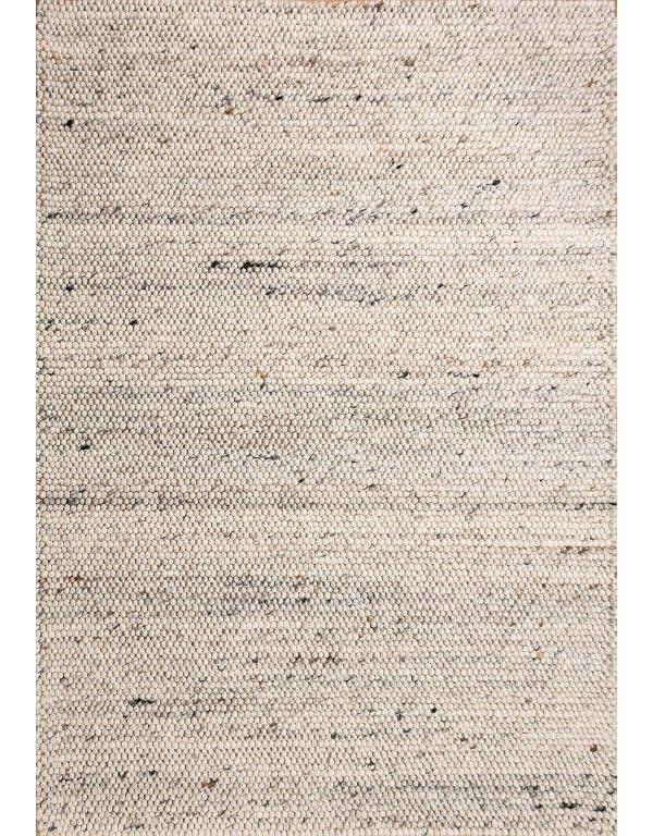Ola Pebble 320 x 240 cm New Zealand Wool Rug - Speckled Grey by Interior Secrets - AfterPay Available