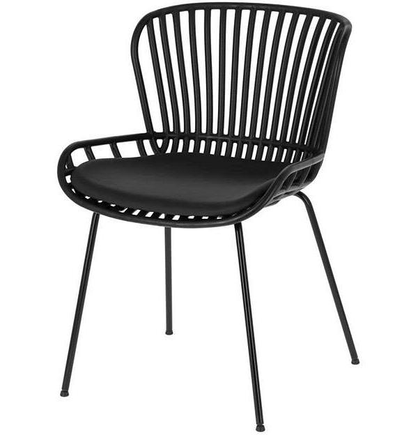Senona Outdoor Dining Chair - Black by Interior Secrets - AfterPay Available