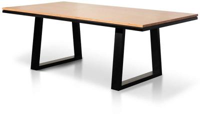 Trina 2.1m Dining Table - Messmate by Interior Secrets - AfterPay Available