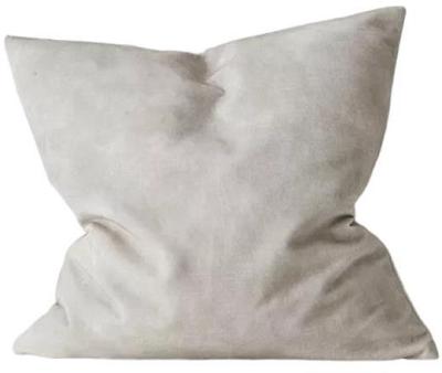 Weave Ava 50cm Velvet Cushion - Ecru by Interior Secrets - AfterPay Available