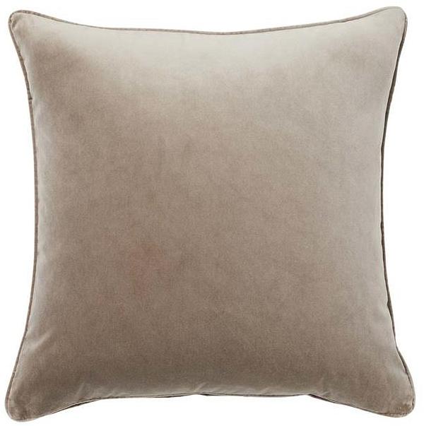 Weave Zoe 50cm Velvet Cushion - Truffle by Interior Secrets - AfterPay Available