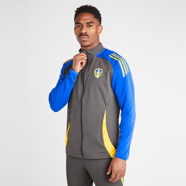 adidas Leeds United Fc Training Full Zip Jacket