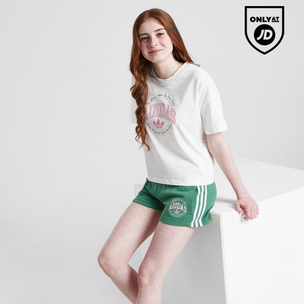 adidas Originals Girls' Varsity Shorts Junior