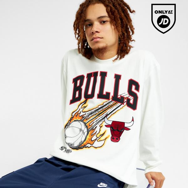 Mitchell & Ness Chicago Bulls Long Sleeve T