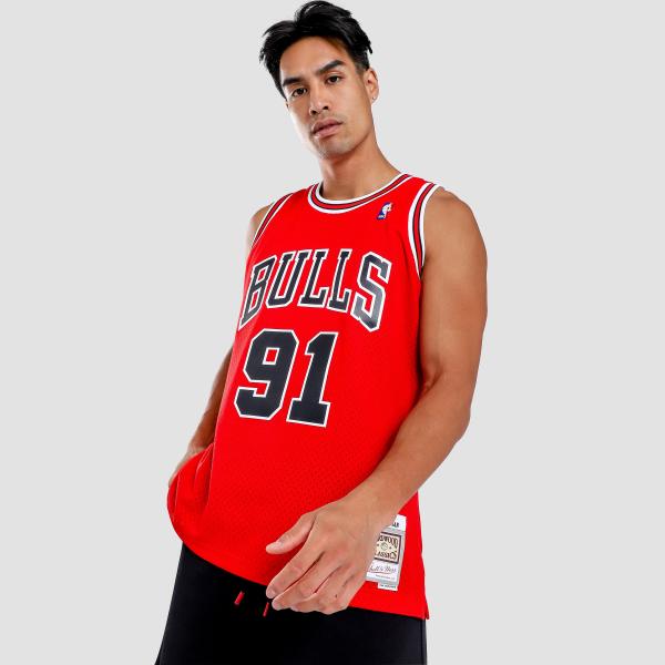 Mitchell & Ness Rodman Chicago Bulls Swingman Jersey