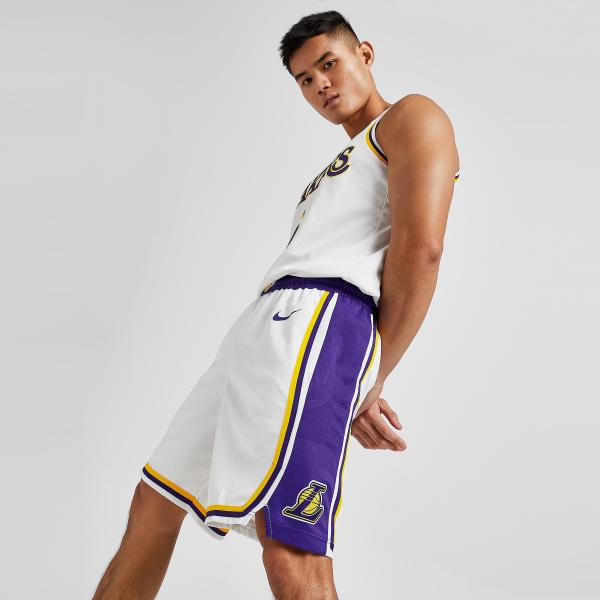 Nike Los Angeles Lakers Association Edition Swingman Men's Nike NBA Shorts