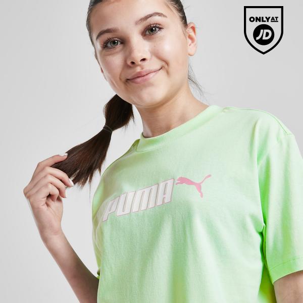 Puma Girls' Boxy Logo T