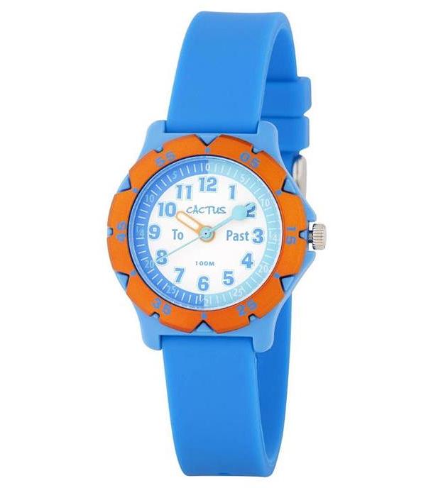 Cactus Hero Waterproof Time Teacher Watch - Blue