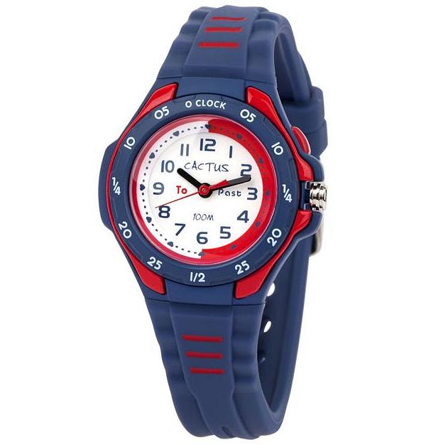 Cactus Mentor Time Teacher Watch Blue