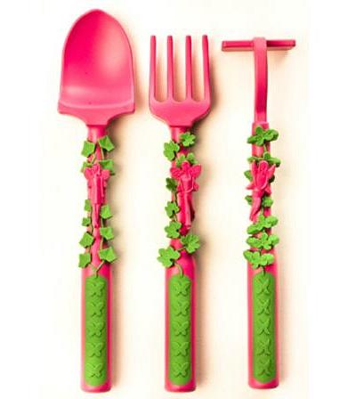Garden Fairy 3-Piece Cutlery Set