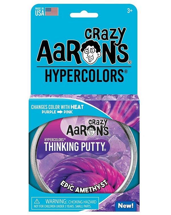 Crazy Aarons Hypercolor Thinking Putty Epic Amethyst