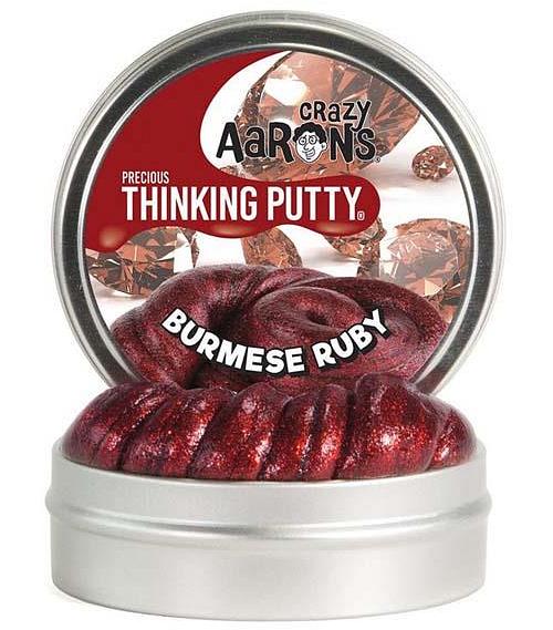 Crazy Aarons Precious Thinking Putty Burmese Ruby