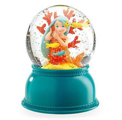 Djeco Mermaid Night Light Globe