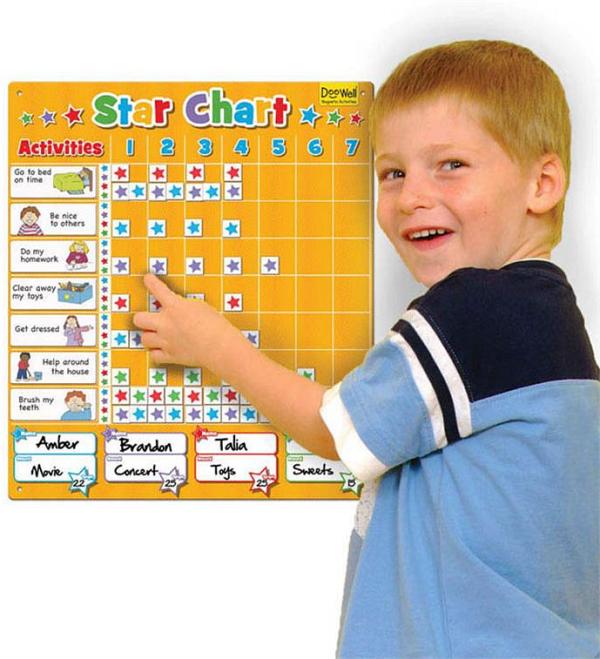 Magnetic Large Family Star Chart