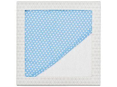 Baby Hooded Towel Blue Dot