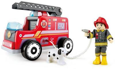 Hape Fire Truck Rescue Team