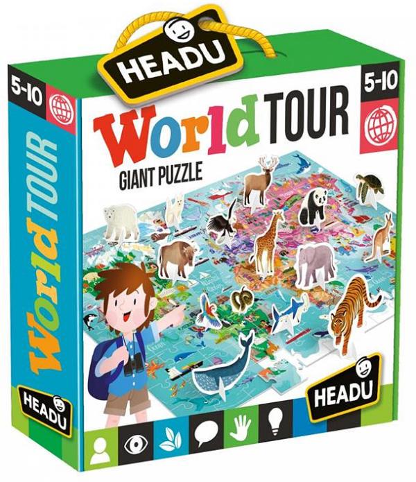 Headu World Tour Puzzle