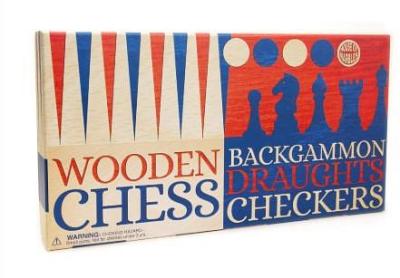 Chess, Backgammon and Draughts Set