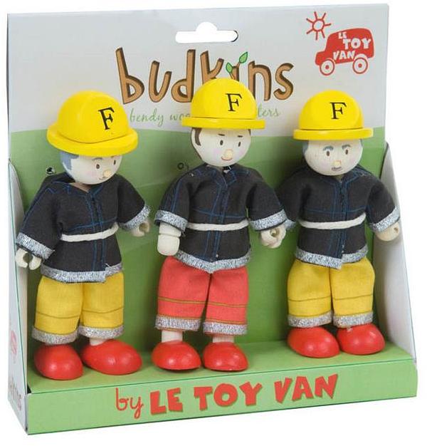 Le Toy Van Budkins Firefighters Set