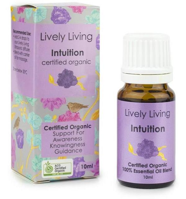 Lively Living 100% Certified Organic Essential Oil Intuition