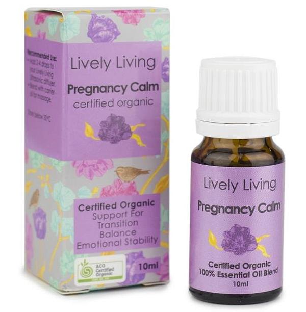 Lively Living 100% Certified Organic Essential Oil Pregnancy & Birth