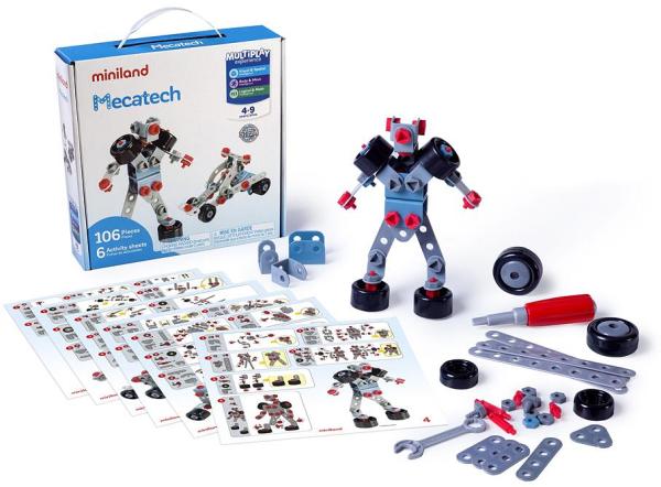 Miniland Mecatech Construction Toy 106 pcs