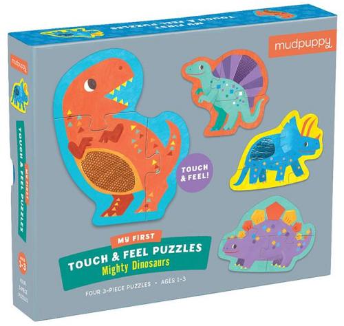 Touch and Feel Puzzle Mighty Dinosaurs