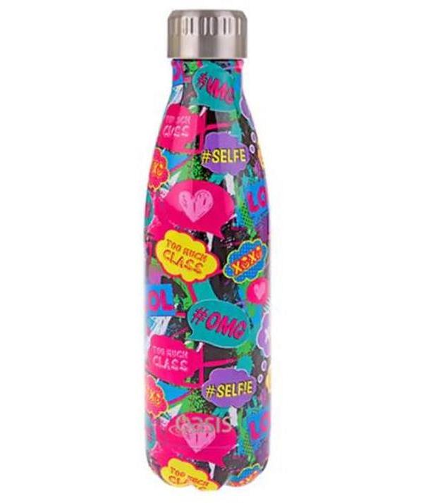 Oasis Kids Insulated Stainless Steel Drink Bottle (500ml) Youth Culture