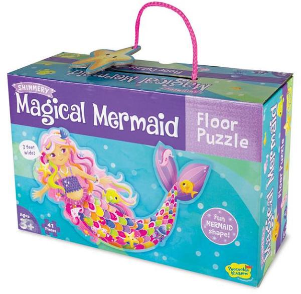 Magic Mermaid Floor Puzzle