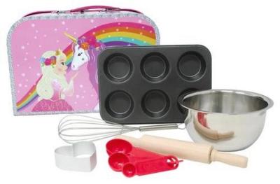 Princess & Unicorn 7Pce Baking Set