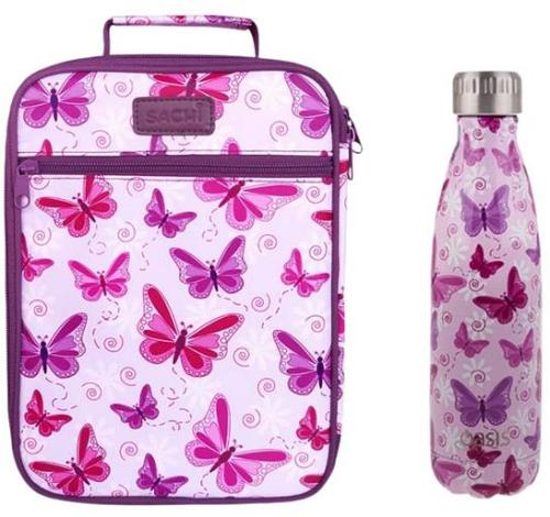 Butterflies Bag and Bottle Combo