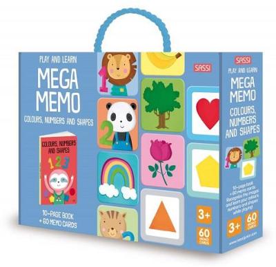 Mega Memory and Book Set-Colours, Numbers and Shapes