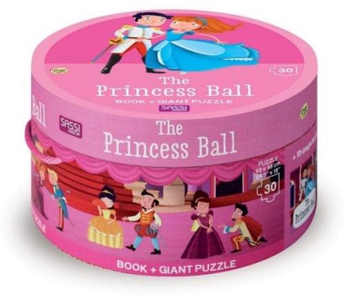 Princess Giant Puzzle & Book 30 pcs