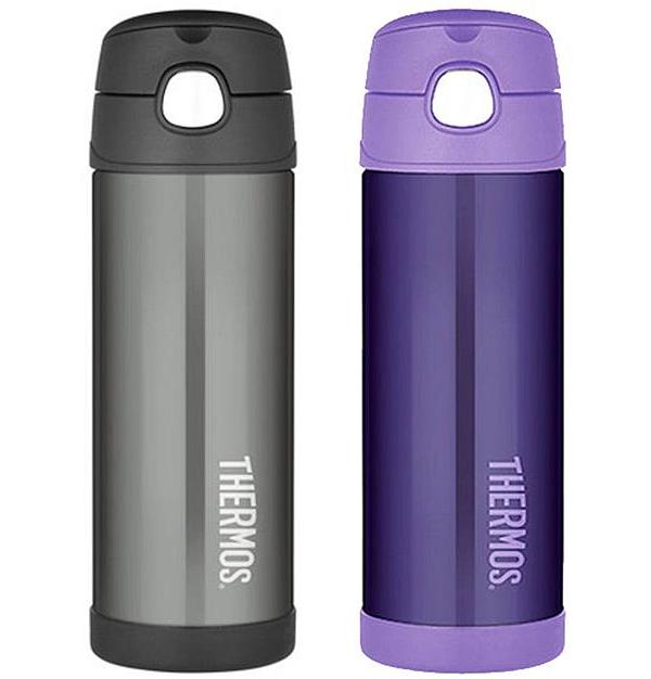 Thermos Insulated Stainless Steel 470 ml Funtainer Straw Bottle