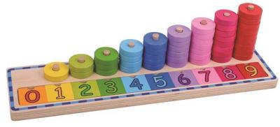 Counting Stacker Board Puzzle